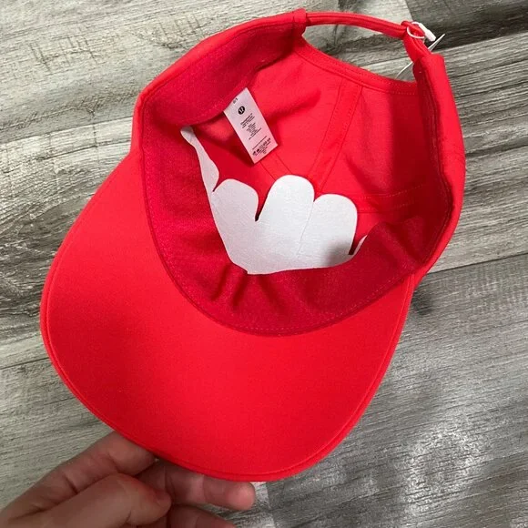 Lululemon Athletic Baller Hat Graphic Carnation Red NWT Unisex One Size